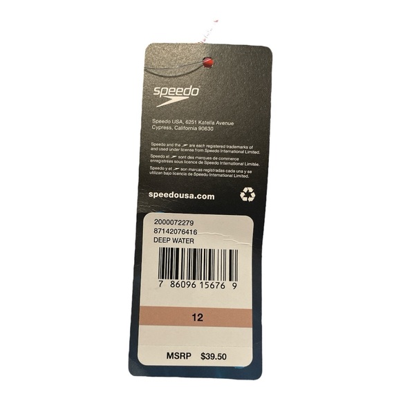 Ladies’ Speedo Deep Water One-Piece Swimsuit - Picture 2 of 5